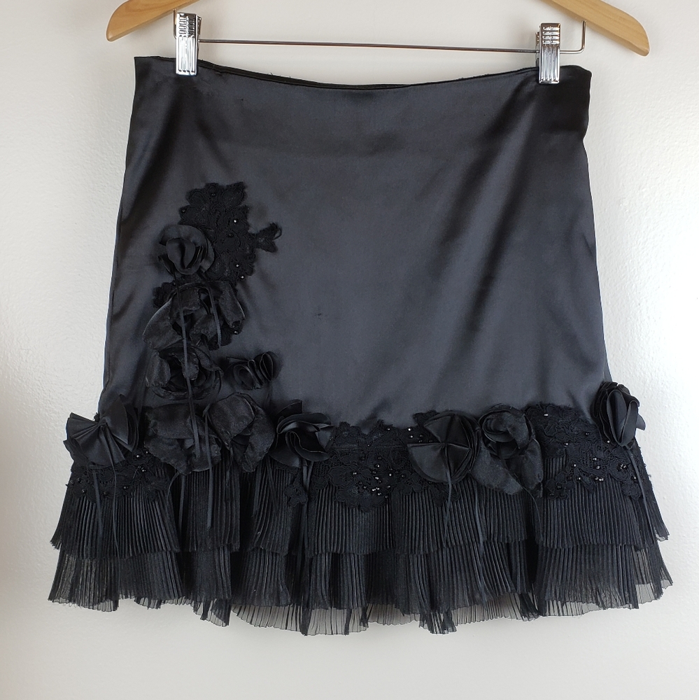 2 piece Black Evening Dress & Corset